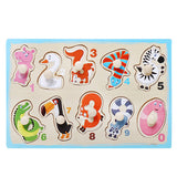 Children's 10pcs Wooden Puzzle -(Various Sizes) - Bird and Bee Naturals