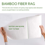 Reusable Bamboo Towels Bamboo Kitchen Dish Cloth - 25 PCS - Bird and Bee Naturals
