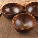 5Pcs Natural Coconut Bowl or Spoon Set - Bird and Bee Naturals