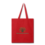 100% Cotton Tote Bag - Bird and Bee Naturals
