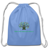 100% Cotton Drawstring Bag / Backpack - Bird and Bee Naturals